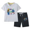 Traje de Verano para Niños Rainbow Friends 2023 Nuevo Conjunto Casual de Dos Piezas para Niños con Pantalones Cortos Sueltos de Manga Corta