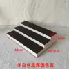 Pengqi Soporte de Exhibición de Joyería de Cuero de Dos Niveles Escalera de Exhibición de Juguetes de Moda Estante de Almacenamiento con Forma de Escalera Fábrica de Personalización Privada