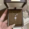 Collar de Estrella de Diamante Brillante "Starlight" para Niñas, Cadena para Clavícula de Lujo Ligero Nicho de Gama Alta, Regalo de Cumpleaños para Mejor Amiga