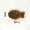 Japonés y Coreano Creativo Ins Lindo Súper Lindo Gatito Pez Broche Accesorios Dibujos Animados Peluche DIY Calzado Accesorios Accesorios