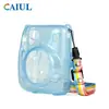 Adecuado para Polaroid Instax Mini11 Estuche de Almacenamiento Transparente Venta al por Mayor PVC con Brillo Carcasa Cubierta Protectora Anti-Rayaduras y Anti-Caídas