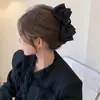 Pinza para el Cabello de Princesa con Lazo Grande, Super Hada, Pasador de Cabello de Princesa Fugitiva para Mujer, Pinza de Tiburón Dulce para el Cabello, Accesorio para la Parte Posterior de la Cabeza