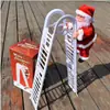 Enfeite de cabeça giratória Papai Noel de Paraquedas boneca de Natal boneca de pelúcia brinquedo de presente de Natal crianças
