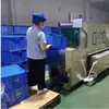 Linha de Produção Alimentícia Industrial Máquina de Limpeza de Caixas de Reversão Equipamento de Limpeza por Spray de Alta Pressão Máquina de Lavar Cestas Sistema Inteligente