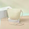 Bolsa de Palha de Verão Bolsa de Palha Trançada à Beira-Mar 2025 Nova Bolsa de Praia para Menina Bolsa Pequena Transversal Estilo Luxo Acessível