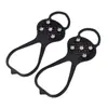 Cubrezapatos Antideslizantes con Crampones para Caminos Helados y Nevados al Aire Libre en Invierno para Personas Mayores Antideslizantes y Anticaídas Garras de Nieve Profesionales para Montañismo en Stock