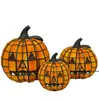 Linterna de calabaza de Halloween estilo Tiffany, producto nuevo transfronterizo