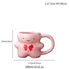 Taza de Cerámica Dehua de Uso Diario de Gran Capacidad, Taza de Agua de Cerámica Creativa de Hombre de Jengibre con Asa, Taza, Dropshipping Disponible
