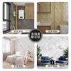 Adesivos de Azulejo Imitação Mármore Adesivos de Decoração de Parede À Prova d'Água Papel de Parede Autoadesivo Personalizado Grafite Simples Decoração de Casa