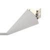 Luminária de Linha de Parede para Lavagem de Parede e Teto, Luminária Linear LED de Montagem Superficial para Sala de Estar e Quarto, Luminária Linear Suspensa Refletiva com Canaleta de Alumínio