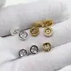 Espaçadores em Latão com Microincrustação em Formato de Pneu, Espaçadores Banhados a Ouro para Pulseira da Moda para Transmissão ao Vivo, Espaçadores Duráveis com Retenção de Cor, Cravejados com Diamantes Dourados e Prateados