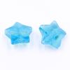 Agujero de 14 mm estrella de cinco puntas estrella de cristal de colores colgante de cristal al por mayor DIY joyería para cortinas accesorios para el cabello