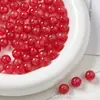 Cuentas de Resina Ojo de Gato con Purpurina Fina Cielo Estrellado de Núcleo Suave para Pulsera, Collar, Cadena de Teléfono Móvil, Llavero, Accesorios para Colgar en Bolsos