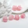 Aprovação Direta da Fábrica Acessórios de Cristal Natural DIY Escultura Acessórios para Pulseira de Rosa de Cristal Peônia Lótus