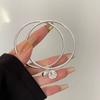 Pulsera Bow Bell para mujer estilo simple ins diseño de lujo ligero estudiante pulsera temperamento para hombres y mujeres pulsera de alto sentido