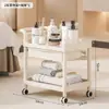 Carro Especial para Salón de Belleza Carro Móvil para Gestión de la Piel Carro para Barbería Móvil Estante de Almacenamiento Carro para Herramientas de Instrumentos Avanzados