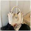 Bolsa Saco de Alta Aparência para o Dia a Dia de Mulheres, Nova Tendência da Primavera de 2026, Bolsa de Mão Elegante de Nicho, Bolsa de Ombro e Transversal