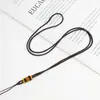 Cordão para Celular com Fivela de Abacaxi DIY Corda de Laço Duplo Corda de Colar Trançada à Mão Corda com Pingente de Franja Corda com Pingente Corda Trançada