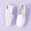 Sapatos de Enfermagem Novo Estilo para Mulheres, Sapatos de Trabalho para Doutor Respiráveis de Solado Macio para o Verão, Sapatos Médicos Planos Antiderrapantes de Solado Grosso, Confortáveis e Não Cansam os Pés