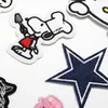 Ya bordado novos adesivos de tecido bordados patch de desenho animado fofo estrela de cinco pontas cachorrinho bolsa sapatos adesivos decorativos