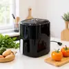 Freidora de Aire Transfronteriza para Uso Doméstico, Multifuncional, Inteligente, de Alta Potencia, Gran Capacidad, Sin Aceite, Bajo en Grasa, para Asar Alitas de Pollo y Papas Fritas, Freidora Eléctrica