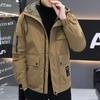 Chaqueta de Algodón Popular para Trabajo Yilufa, Número de Artículo: Estilo Corto, Una Pieza al por Mayor, A prueba de Frío y Forrado de Lana