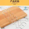 Estante para tacos de acero inoxidable 304 transfronterizo para el hogar, soporte para tortillas de maíz, puesto de tacos para cocina y restaurante