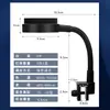 Lâmpada Coral Guanko, Acúmulo de Luz, Lâmpada para Aquário Marinho, Pequeno Aquário de Corais de Água Salgada, Lâmpada de Espectro Completo para Água Salgada, Lâmpada para Aquário de Algas, Nascer e Pôr do Sol