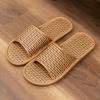 Zapatillas abiertas para mujer Lidani para casa, de interior, ligeras y cómodas, para amantes del hogar, tejidas, transpirables, al por mayor