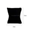 Almohada de PU con Flocado para Reloj, Accesorios de Exhibición de Joyería, Almohada Pequeña, Soporte de Exhibición para Mostrador, Pulsera, Pulsera, Adorno