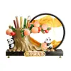 Portalápices de Panda con Decoración de Arena Líquida para Escritorio de Oficina, un Regalo para Maestros en el Día del Maestro o Graduación