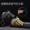 Encendedor Recargable a Prueba de Viento con Forma de Pistola Creativo Llavero, Accesorio para Fumar Portátil y Compacto, Regalo para Amigos
