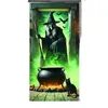 Tela de Fondo Nueva para Halloween Transfronteriza, Cubierta de Puerta de Gama Alta, Montaje de Escena de Horror Festiva, Tela Colgante para Ancho de Puerta, Modelo Personalizado