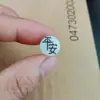 Raiz Branca de Bodhi Esculpida Joias Auspiciosas DIY Artesanal Nuvem Traseira Lótus Bênção Nuvem Mão Guanyin Acessórios Contas Espaçadoras