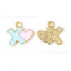 Amor Laço Amor Dia dos Namorados Xo Pingente Acessórios para Joias DIY Corrente para Celular Chaveiro Pingente Feito à Mão