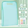 Bolsa tipo Bandolera A4 Bolsa Plegable Información Bolsa de Documentos Multifuncional Bandolera 13 Compartimentos Carpeta Plegable Bolsa para Guardar Exámenes de Estudiante