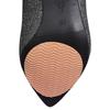 Pegatinas antideslizantes para suelas de zapatos de tacón alto, silenciador de palma, alfombrilla antideslizante resistente al desgaste, pegatinas protectoras autoadhesivas con absorción de impactos para suelas.