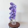 Flor Artificial Phalaenopsis 3D com 9 Cabeças e Textura Realista, Flor Falsa de Alta Qualidade para Casamento e Decoração de Casa, Phalaenopsis Rosa Transfronteiriça