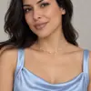 Novo Estilo Celebridade da Internet Versátil Elegante Pérola Gimnoliana Doce Menina Mori Colar de Pérola Corrente para Clavícula