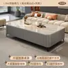 Mueble de TV Estilo Europeo, Mesa de Café sin Instalación, Sala de Estar, Apartamento Pequeño para el Hogar, Combinación de Mesa de Café de Pie Nórdica Simple Moderna