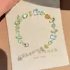 Menta Lima~ Pulsera de Pedrería Fresca y Refrescante, Fresca y Versátil, Moderna, Única, Elegante, Joyería de Alto Valor