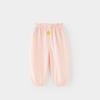 Pantalones para niños Pantalones antimosquitos para bebés Pantalones de pijama para bebés Pantalones bombachos finos de verano sin tirantes para niños y niñas Ropa de verano para niños