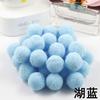 20mm cor de doce bola de pelo bola de pelúcia acessórios de cabelo DIY capa de celular material de beleza acessórios de joias artesanais atacado