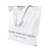 Sacola de Papel Dupont Logo Personalizado Resistente à Abrasão Impermeável Fashionable Bolsa de Compras para Meninas Desenho Animado Grande Capacidade Bolsa Tote de Ombro