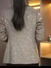 Moderna Chaqueta Adelgazante Reductora de Edad para Madres 2026 Celebridad de Internet Nuevo Elegante Versátil Traje Pequeño Top para Mujeres de Mediana Edad