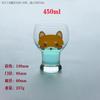 Fabricante en stock vaso para cerveza animal fermentada té de leche helado Zorro Corona oso tigre Panda mojito Taza