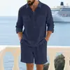 Traje deportivo casual de manga larga de color liso con capucha, holgado, talla grande, de primavera y otoño, transfronterizo del sudeste asiático