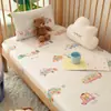 Sábana para Cuna de Bebé de Algodón Doble Gasa Funda para Colchón Sábana para Litera Funda para Colchón de Guardería