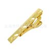 Pisacorbatas Corto Dorado 4cm Spot para Niños Venta al Mayoreo Gemelos Brillantes Moda Transfronteriza Yiwu Camisa Vestido