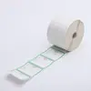 Fabricante de Impressão de Adesivos Código de Barras para Transferência de Água na Membrana Adesivo Variável Etiqueta Branca Código de Barras